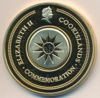 Amerikai Egyesült Államok DN "John Lennon" aranyozott emlékérem (40mm) T:PP
USA ND "J...