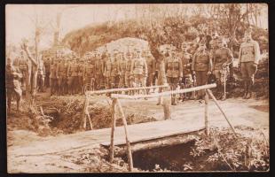 cca 1916 Tiszti csoportkép az I. világháborúból