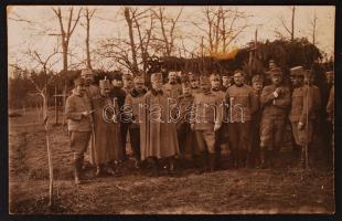 1915 Tiszti csoportkép a keleti frontról / Military photo