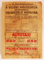 1943 Vidéki hálózatok betűrendes távbeszélő névsora. Telefonkönyv