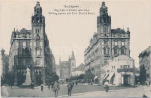 Budapest V. Kígyó tér, Klotild-paloták, Sriván Ferenc üzlete, Vésnök (EB)