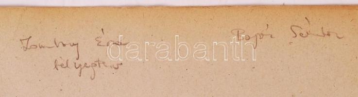 cca 1960 Zombory Éva bélyegtervező műhelyében 9 db fotó kartonlapon. Bojár Sándor felvételei