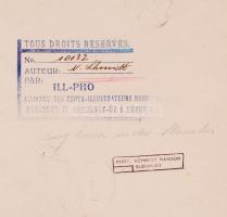 cca 1930 Árva vára. Schmidt Nándor pecséttel jelzett fotója / Castle of Arva 18x24 cm