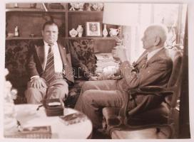 1982 Puskás Öcsi és Sebes Gusztáv 18x24 cm