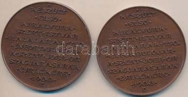 Papp László (1947-) 1988. "Emlékérem első királyunk Szent István halálának 950. évfordulójára a...