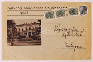 cca 1910 Ipolyság képes levélboríték