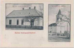 Bakonyszentlászló, Evangélikus templom és lelkész lak (Rb)