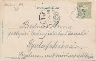 Felsőbánya, Túry József felvétele, Szabó Károly kiadása