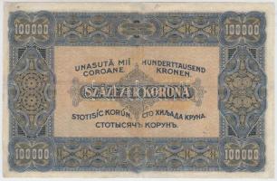 1923. 100.000K "Orell Füssli Zürich" T:restaurált
Adamo K46