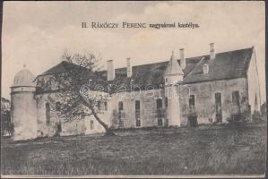 Nagysáros II. Rákóczi Ferenc kastélya, Holénia Béla kiadása / castle (cut)