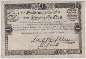 1811. 1G "Einlösungs=Schein" T:restaurált Adamo G45., Kodnar 47a.