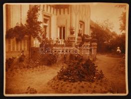 cca 1920 Dunaharaszti Aszódi Villa fotó 11x9 cm