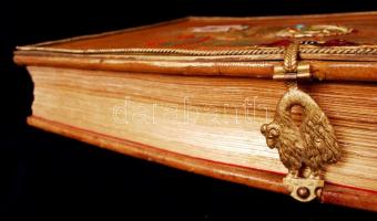 A Király Könyve. Lipcse - Budapest - Bécs, 1899, Herzig Miksa. XXIV, (ebből 1 lith. díszcímlap, 1 li...