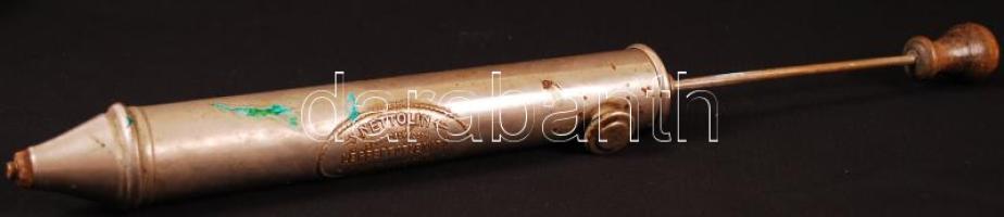 Nettolin régi légfertőtlenítő készülék, fém, h:36 cm