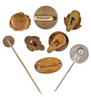 DN 8db klf autós jelvény, "FIAT", "EMERGÉ", "WMTK Csepel", "BENZ ...