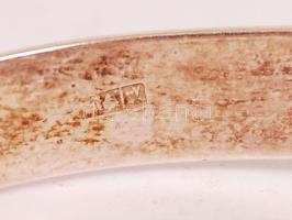 Ezüst (Ag.) karkötő, jelzett, d:5 cm, nettó:12 g
