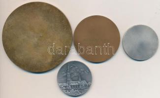 Iván István (1905-1968) DN "Budapest - Rákóczi Ferenc" aranyozott Br emlékérem (80mm) + 19...