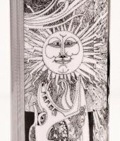 Hollóházi Szász Endre tervezte váza. Matricás, hibátlan, jelzett, m: 20 cm