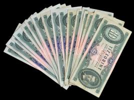 1962. 10Ft (19x) T:vegyes