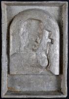 Turáni Kovács Imre (1910-1975) "Kaszap István" Al plakett (238x165mm) T:2-