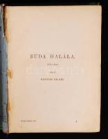 Arany János nagyobb elbeszélései, II. kötet. Buda halála, Murány ostroma. Pest, 1872, Ráth Mór. Kiad...