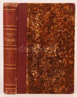 Jósika Miklós: Visszhangok. Pest, 1864, Heckenast Gusztáv. Aranyozott félvászon kötés, festett lapsz...