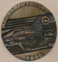 Rózsa Péter (1936-) DN "Magyar Autóklub 1900" Br emlékplakett (114mm) T:1-
