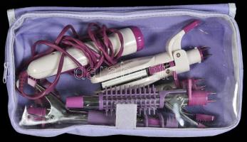 Babyliss-Paris-Ceramic-Fun-Style 8 in 1 Kerámia hajformázó szett 7 db cserélhető fejjel eredeti tásk...