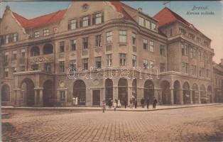Brassó, Kronstadt;  Korona szálló, kávéház / hotel, cafe
