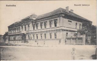 Szabadka, Honvéd laktanya / barrack (EK)