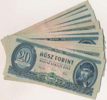 1962. 20Ft (15x) T:vegyes