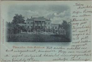 1899 Varasd, Varazdin; Villa Bedekovich (EK)