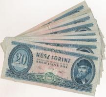 1969. 20Ft (10x) T:vegyes