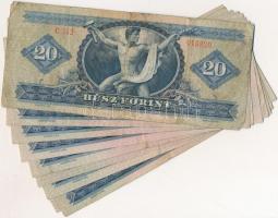 1969. 20Ft (9x) T:vegyes