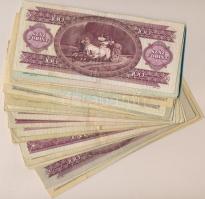 38db vegyes magyar bankjegy tétel a forint időszakból T:vegyes