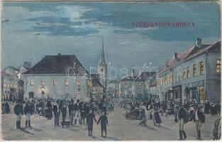 Székelyudvarhely éjjel, üzlet / night, shop