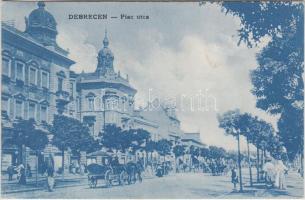 Debrecen, Piac utca, Szabó István kiadása (EB)