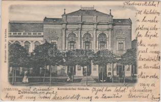 Debrecen, Kereskedelmi főiskola (EK)