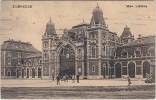 Debrecen, vasútállomás, Antalfy József kiadása