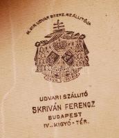 Skriván Ferencz féle cilinder kalap, jó állapotban, eredeti dobozában, belső méret: 19,5×16 cm