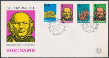 LONDON nemzetközi bélyegkiállítás sor + blokkból kitépett bélyeg FDC, LONDON International Stamp Exhibition set + stamps from blocks on FDC