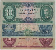 1949. 10Ft + 20Ft + 100Ft T:III,III-