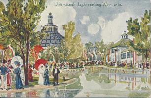 1910 Vienna, Wien; I. Internationale Jagd Ausstellung / international hunting exhibition