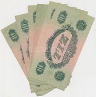 1944. 10P "A Vöröshadsereg Parancsnoksága" T:II,III,III-