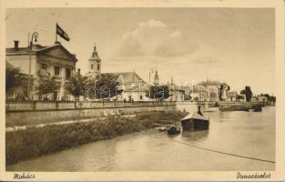 Mohács, Duna, csónak (kis szakadás / small tear)