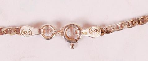 Ezüst (Ag) madárcsontváz medál ezüst (Ag) láncon, jelzett, h: 57 cm, 17 g /
Silver pendant with neck...