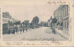 Nagyszeben, Schewisgasse, utca / street (EK)