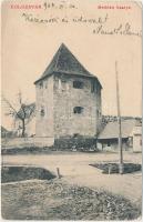 Kolozsvár, Bethlen bástya / tower (small tear)