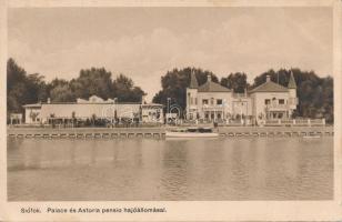 Siófok, Palace és Astoria pensio, Hajóállomás (EK)