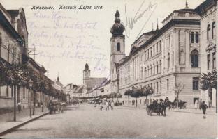 Kolozsvár, Kossuth Lajos utca / street (fa)